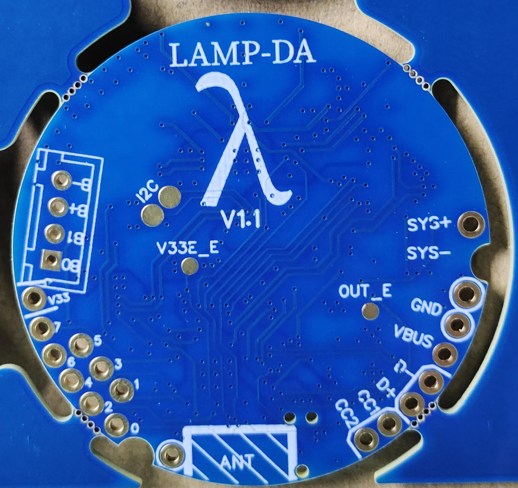 PCB version 1.1 arrière